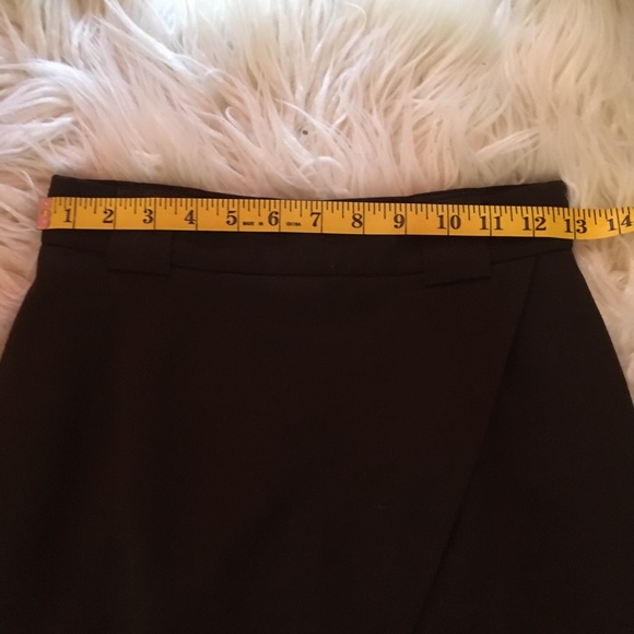 Vintage ESCADA 100% wool brown pencil skirt - Picture 2 of 3